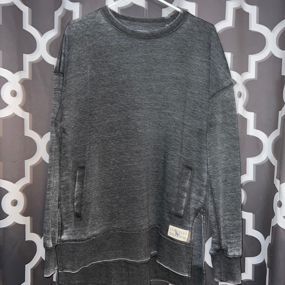 Oversized Southern Fries Cotton pullover